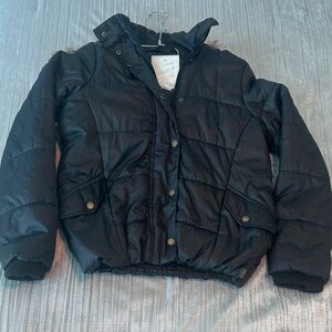 Element Black Puffer Jacket